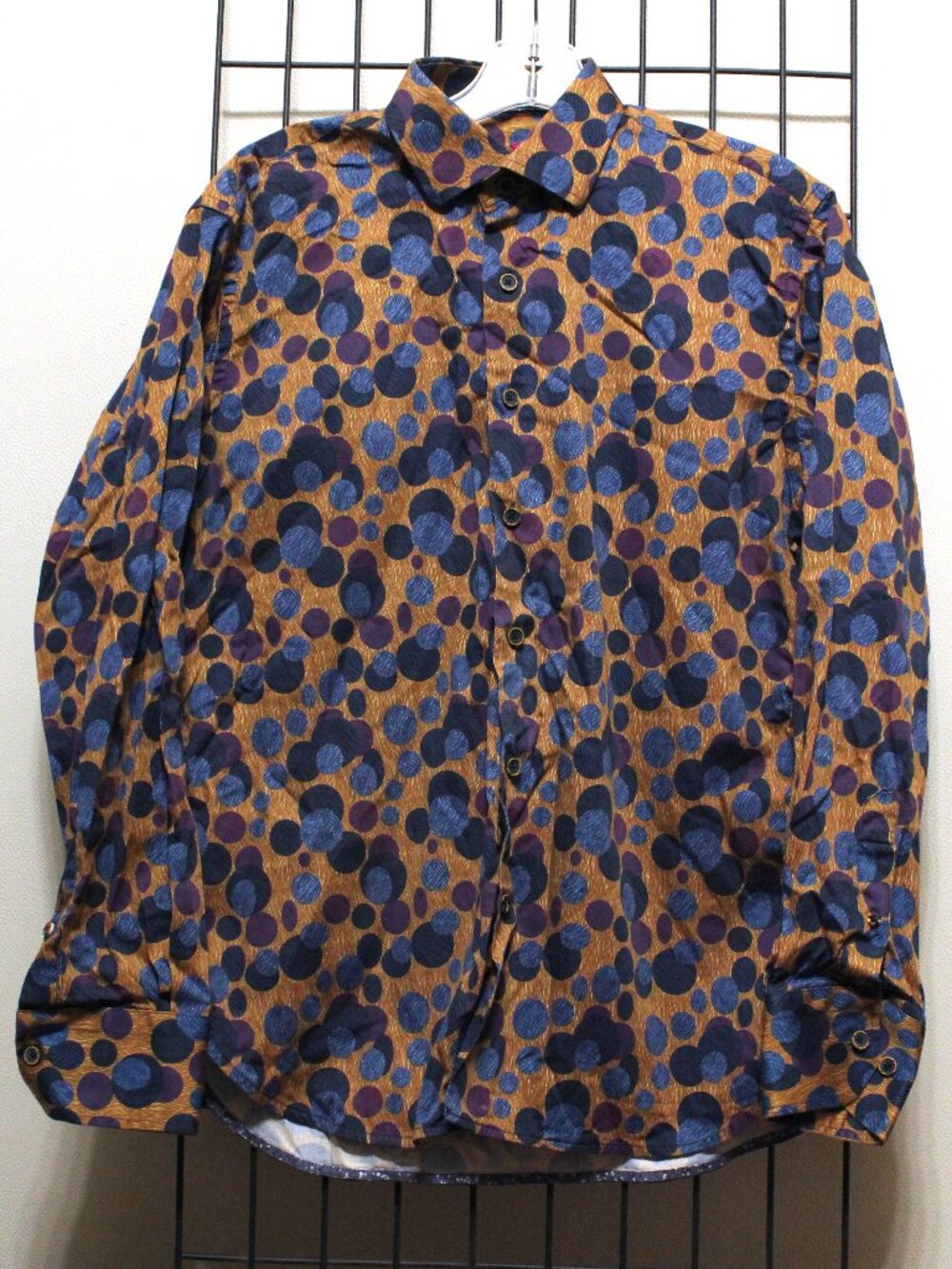 Mens Luchiano Visconti Button Down Shirt Size M Medium